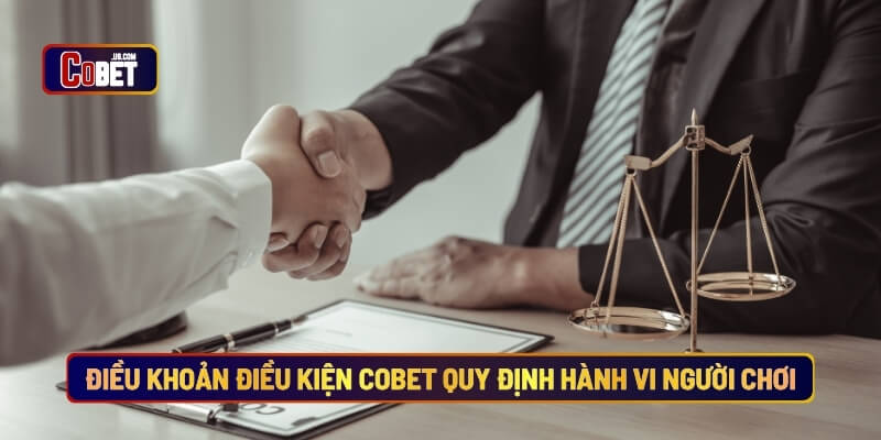 Điều khoản điều kiện Cobet về quy định hành vi người chơi