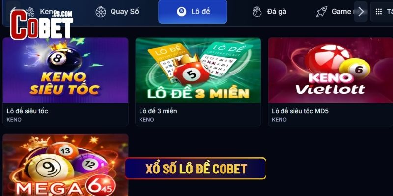 Xổ Số Lô Đề Cobet