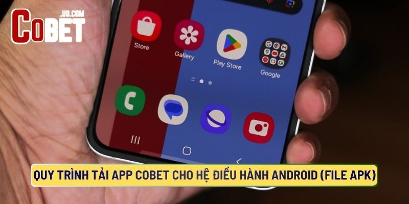 Hướng dẫn tải ứng dụng COBET về máy Android