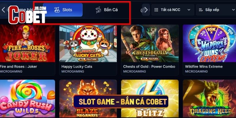 Slot Game - Bắn Cá Cobet